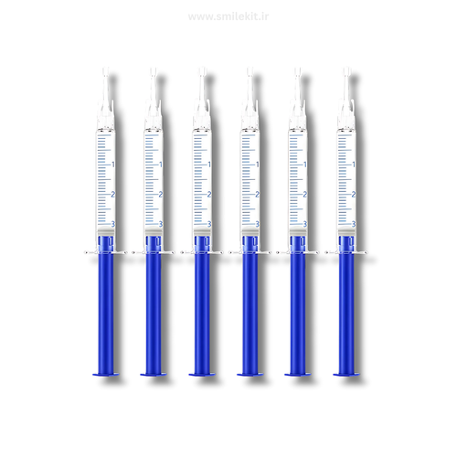 سرنگ بلیچینگ اضافه ۶ عددی - مناسب برای تکمیل کیت سفیدسازی دندان